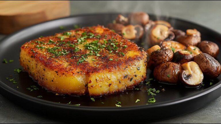 Ein alter Trick verwandelt einfache Kartoffeln in ein beeindruckendes, veganes Steak …