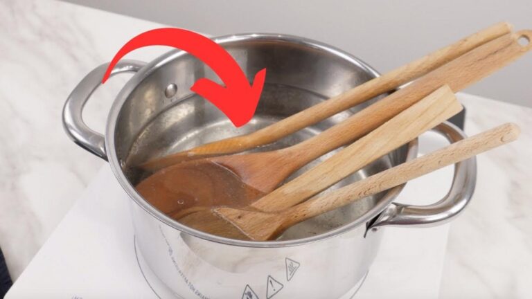 Dieser vergessene Trick macht Ihre Holzutensilien wieder wie neu … entdecken Sie das Geheimnis!