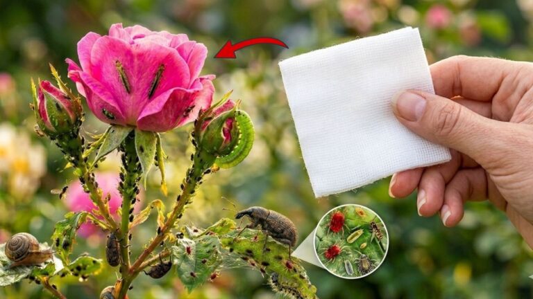2 bewährte Methoden, um Ameisen und Blattläuse an Rosen für immer loszuwerden