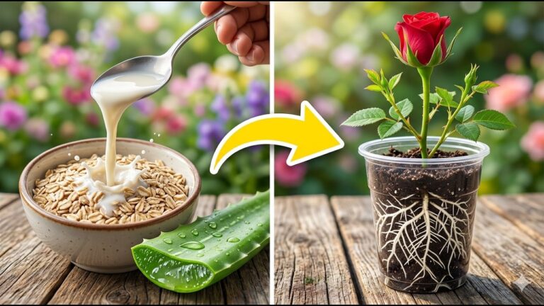 500% mehr Wurzeln über Nacht: So gelingen Rosenstecklinge perfekt mit nur einem Löffel!