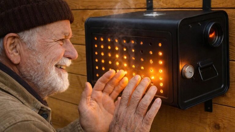 3 geniale Ideen für einen kostenlosen 3-in-1 Winterofen ohne Gas und Holz!