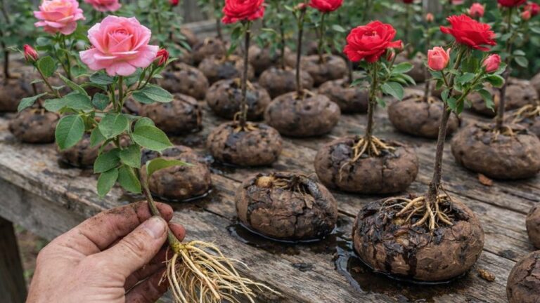 7 einfache Schritte: Rosenstecklinge in Kartoffeln für schnelles Wurzelwachstum!