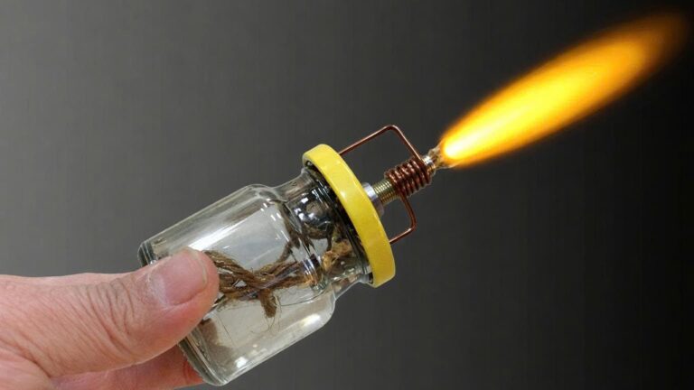 3 geniale Möglichkeiten für eine DIY Heizlampe ohne Strom und Gas!