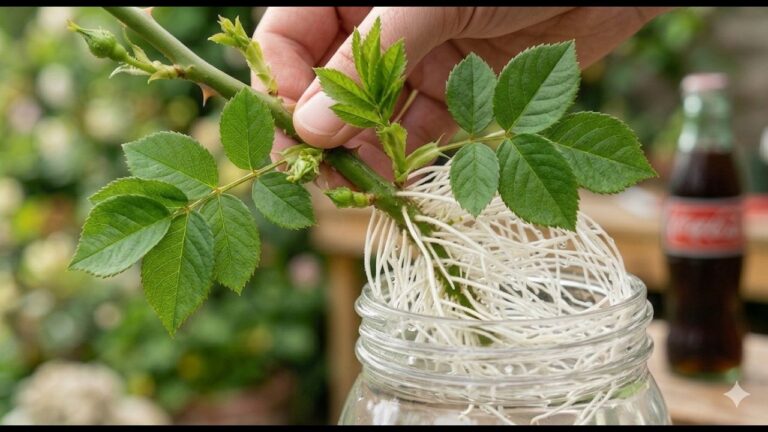 So wachsen deine Rosenwurzeln in nur 7 Tagen riesig mit dieser einfachen Methode