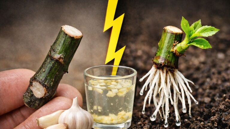 10 Tipps: So verwurzelst du Rosenschnitte 10X schneller mit Knoblauch!