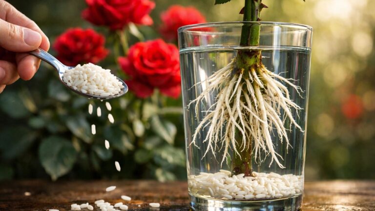5 einfache Schritte: Rose Cuttings in Reis bewurzeln und monatelang blühen lassen!
