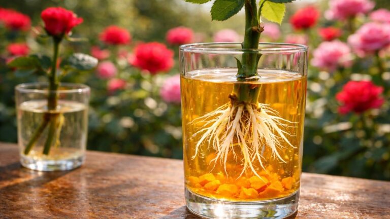 5 einfache Schritte: So züchtest du Rosen aus Stecklingen in Wasser!