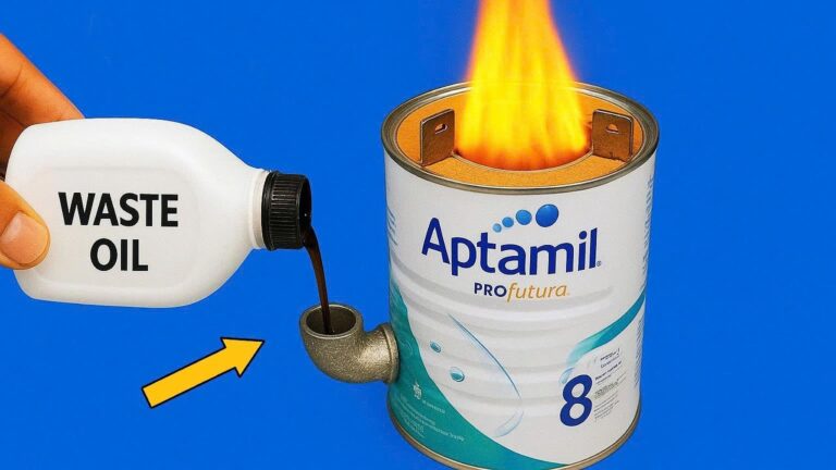 3 geniale Tipps für deinen eigenen 3-in-1 Heizlüfter aus Abfallöl im Winter jetzt entdecken!