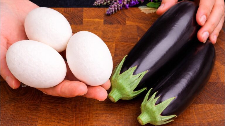 5 köstliche Auberginen-Rezepte mit Eiern, die du sofort ausprobieren musst!
