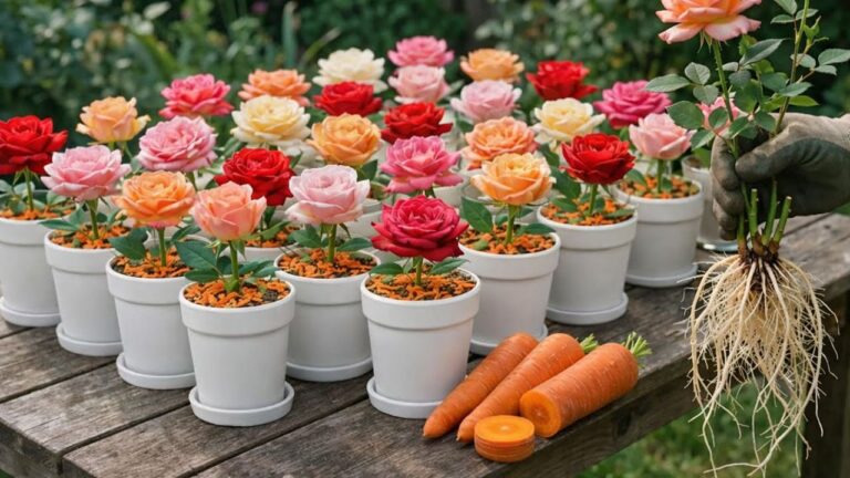 5 geniale Tipps zur Vermehrung von Rosen mit Karotten für traumhafte Wurzeln!
