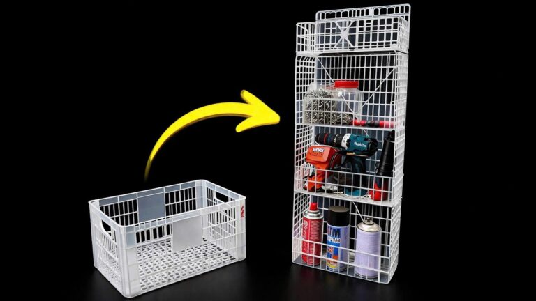 5 kreative Ideen, um alte Plastikboxen in nützliche Kunstwerke zu verwandeln