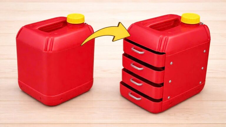 6 kreative Ideen, um Plastikboxen in nützliche Überraschungen zu verwandeln