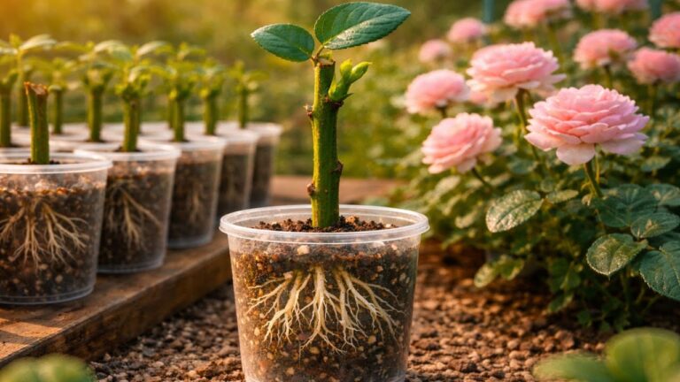 7 erstaunliche Tipps, um Rosenstecklinge über Nacht zum Wurzeln zu bringen! 🌹