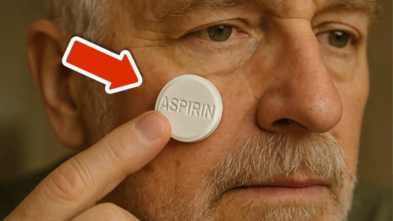 Entferne dunkle Altersflecken in 10 Minuten – So einfach mit Aspirin!