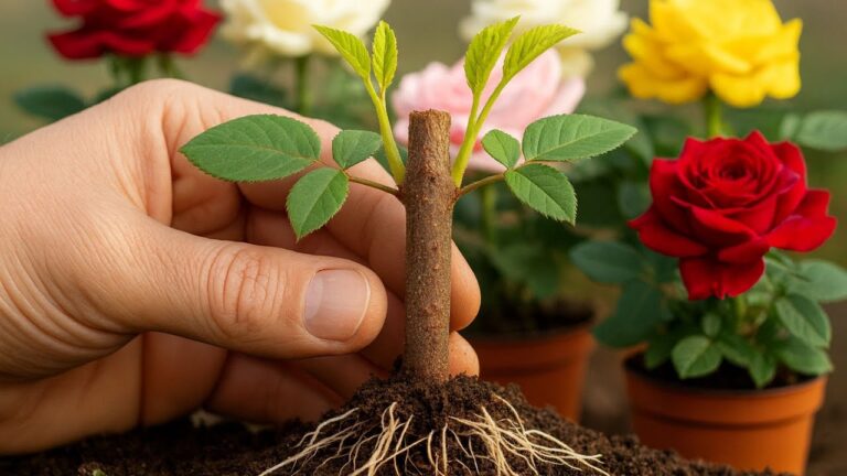 7 einfache Schritte, um Rosenschnitte schnell wurzeln zu lassen!