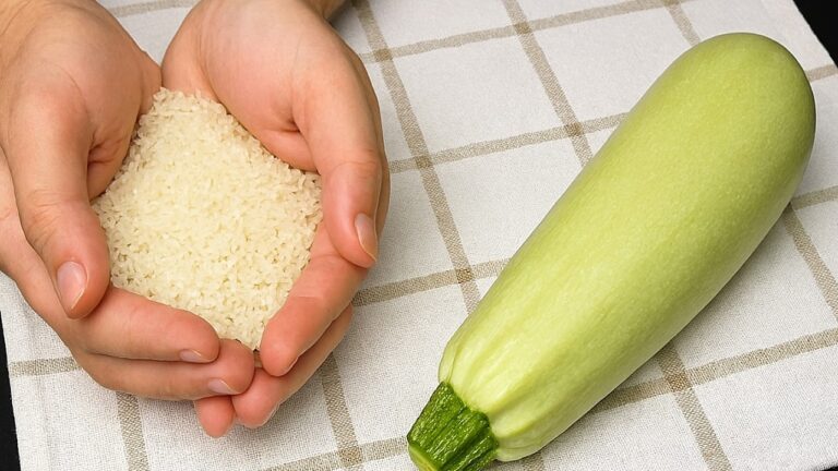 5 Gründe, warum Zucchini mit Reis besser schmeckt als Fleisch!