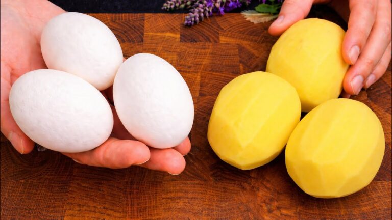 5 Gründe, warum Kartoffeln mit Eiern das beste Abendessen sind!