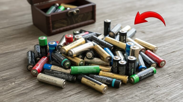 5 geniale Nutzungsmöglichkeiten für alte AA-Batterien, die du nicht kanntest!