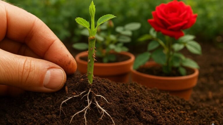 6 Geheimtipps zum schnellen Wurzeln von Rosen – Entdecke die magische Methode!