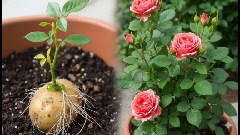 999 Rosen aus Kartoffeln: Entdecke diesen einfachen Vermehrungstrick!