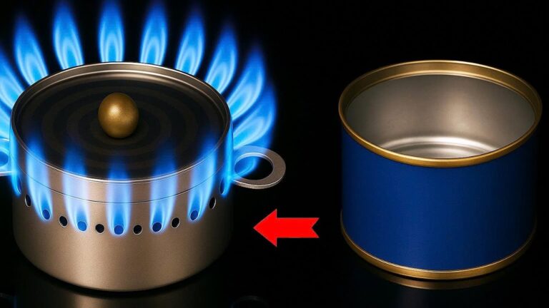 5 geniale Ideen: So verwandelst du eine Thunfischdose in einen Mini-Kocher!