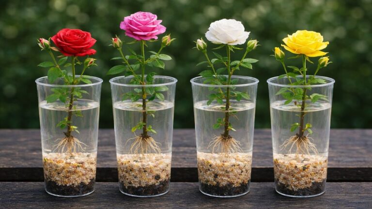7 Schritte zur erfolgreichen Weitervermehrung von Rosen – Schnelle Wurzeln garantiert!
