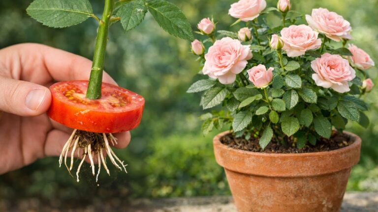 Rosen erfolgreich mit Tomaten vermehren – 5 einfache Schritte für starke Wurzeln!